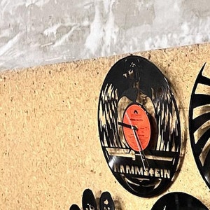 AC/DC Vinyl Clock Retro Music Decor Unique Wall Art - Etsy