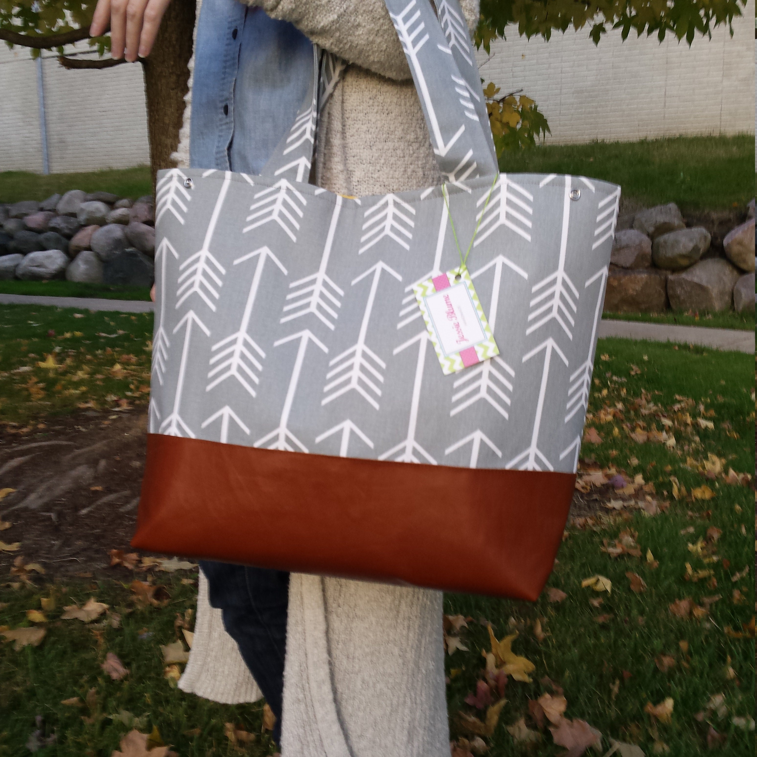 Handmade diaper bags tote bags and clutches. by JessieBlume