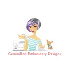 GeminiRedEmbroidery