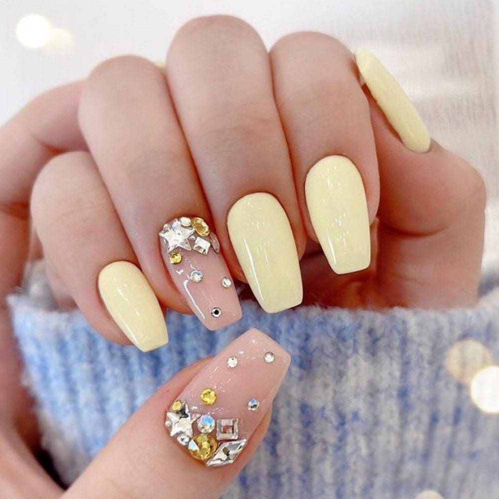 Custom Design No.10 Press on Nails Handmade Press on Nails - Etsy
