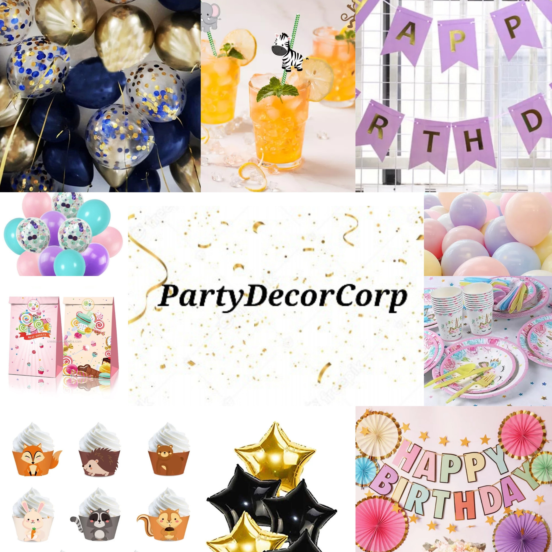 7 Unicorn Party Plates Unicorn Birthday Party, Unicorn Party Tableware, Unicorn  Birthday Decorations, Party Decor, Birthday Plates 