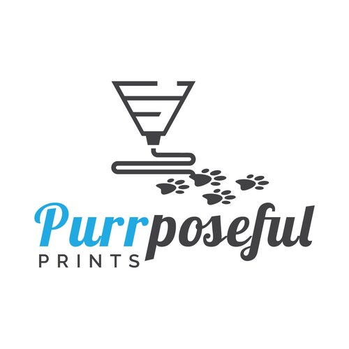 PurrposefulPrints store logo