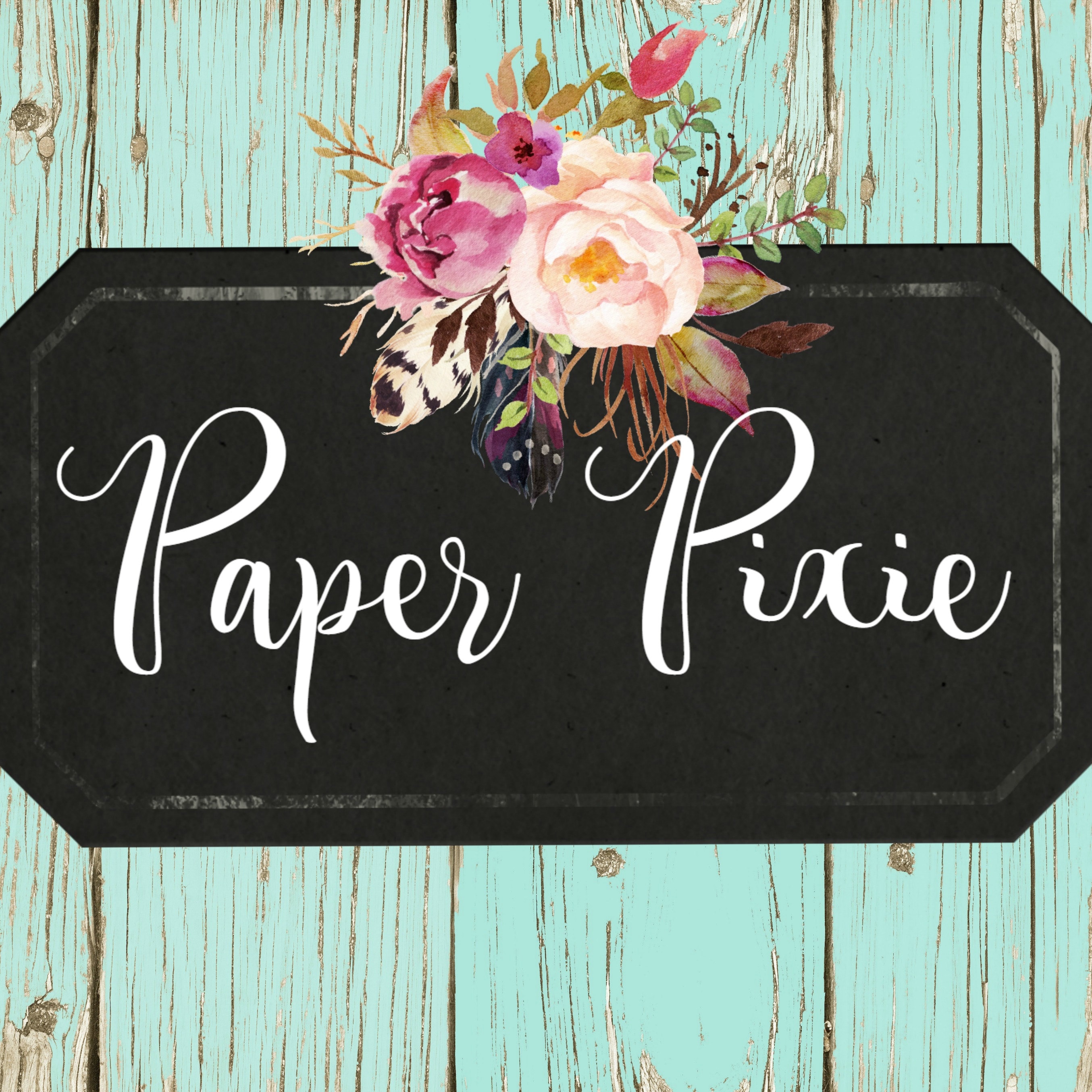 Ring Bearer Flower Girl RUSTIC CHALKBOARD Wedding Procession Sign Back of Wagon Here Comes The Bride