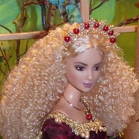 soft gold petticoat  barbie 1/6 sized dolls 