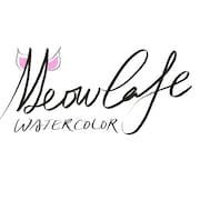 MeowCafeWatercolor