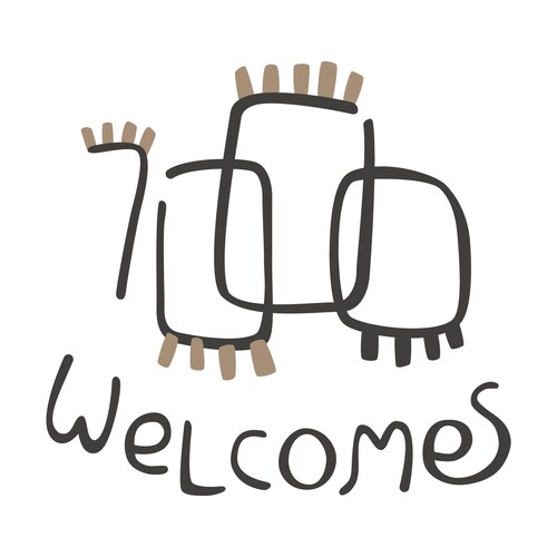 1000Welcomes store logo