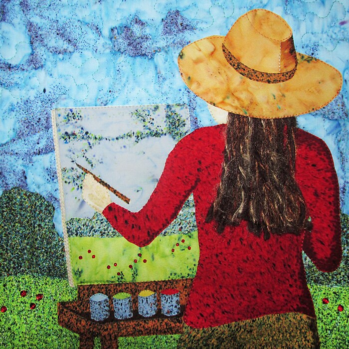 Handmade Quilted Art & Art Quilts For Sale by PamGeiselArtQuilts