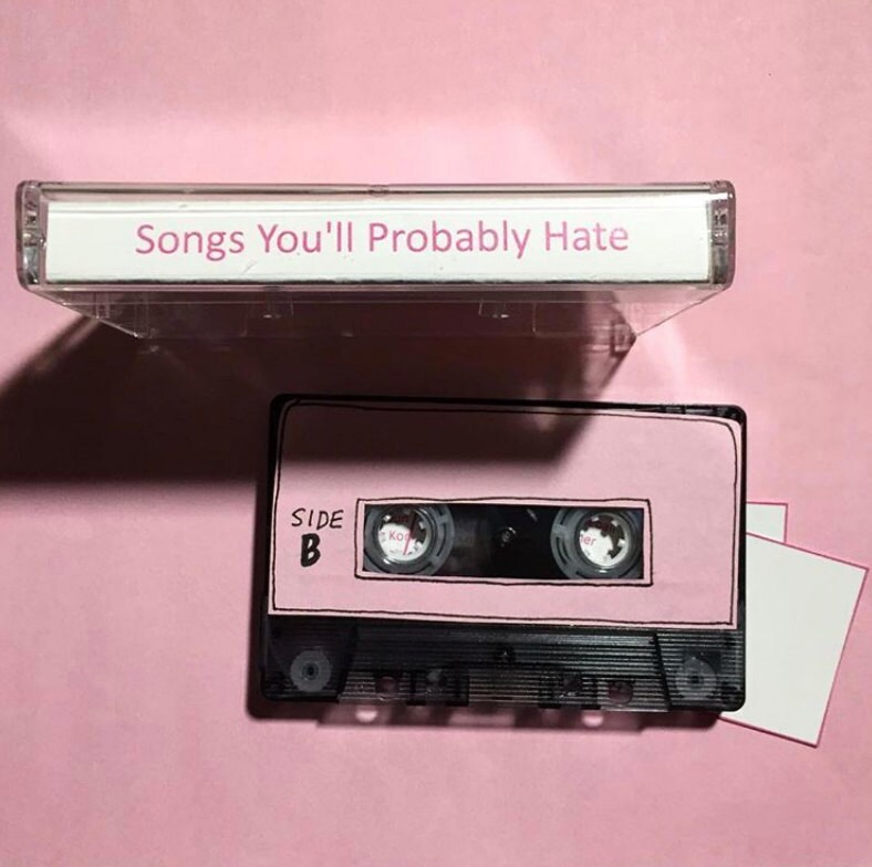Mixtape Cassette Blank Tape Refrigerator Magnet 2x3 Mixtape Cassette Blank Tape Refrigerator Magnet 2x3