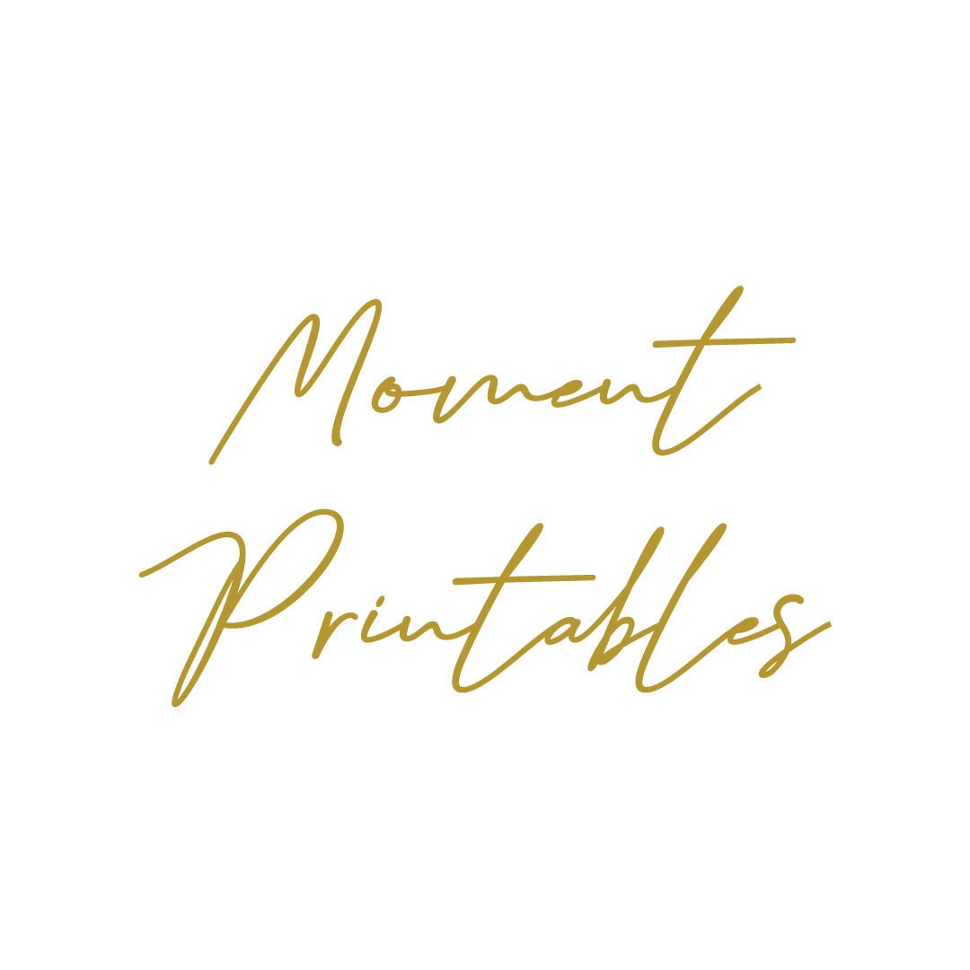 MomentPrintables - Etsy