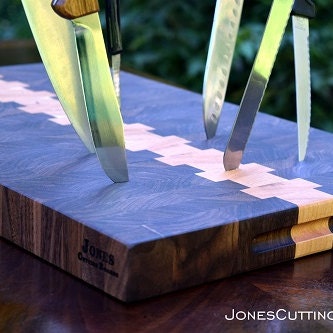 Jones Walnut Knife Block Version 2