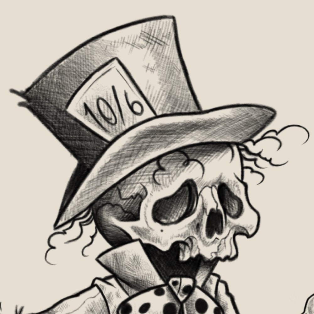 10+ Mad Hatter Drawing