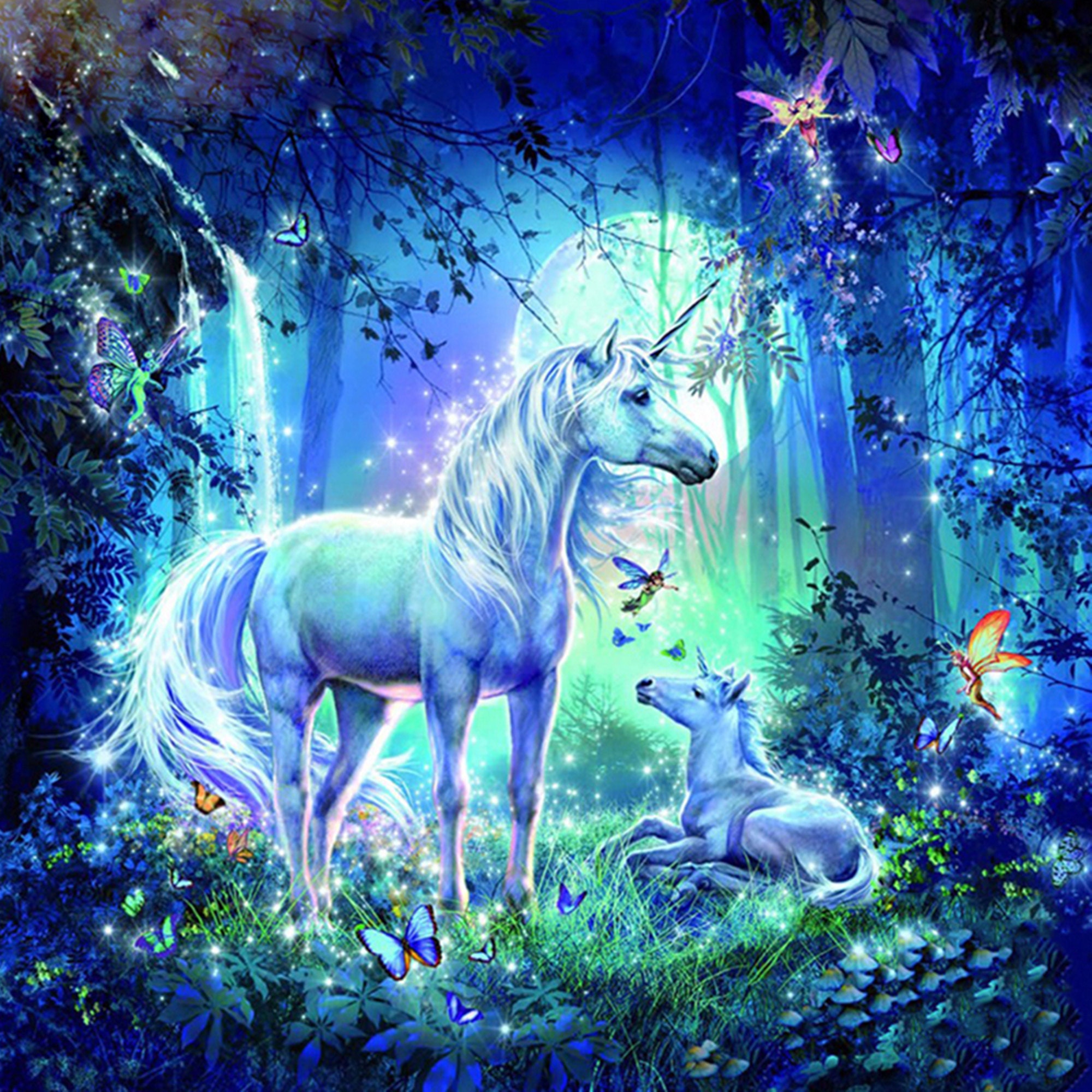 Spirit Horse Animation - 5D Diamond Painting - DiamondByNumbers - Diamond  Painting art