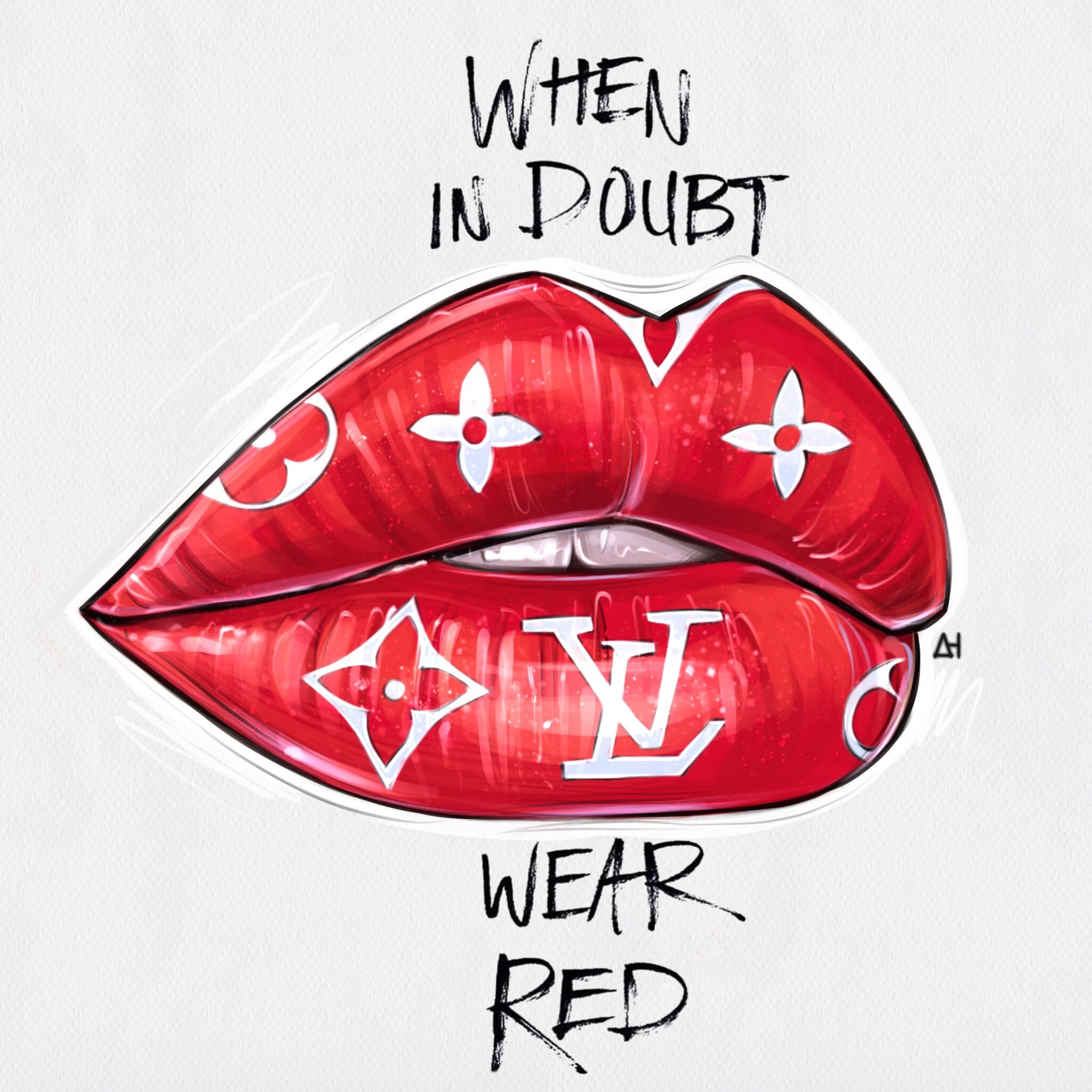 Lips Drip Louis Vuitton, Louis VuittonLogo Svg, Lips Drip Sv