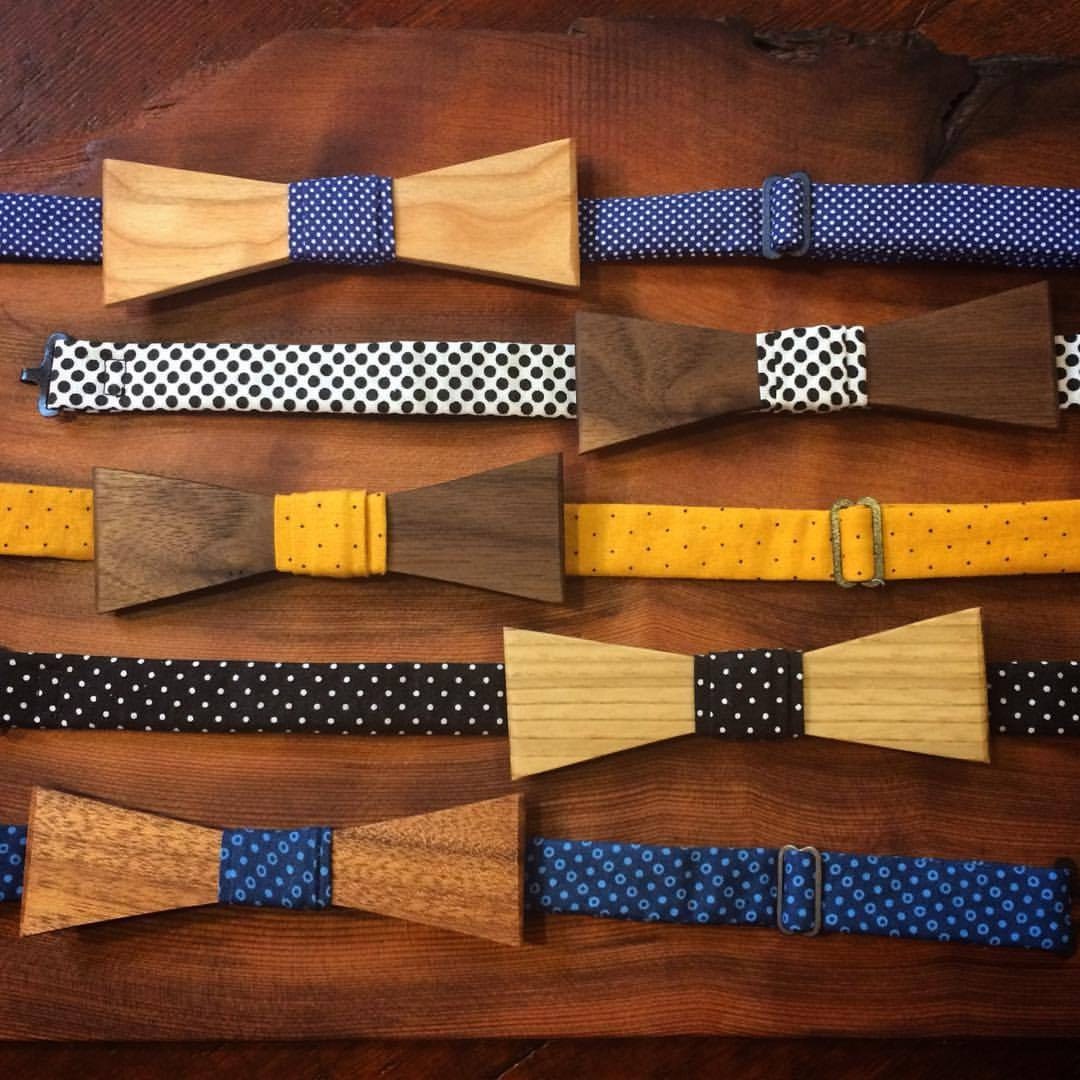 Sycamore Wood Bow Tie Ladies Wooden Bow Tie Boys for Men