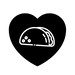Taco-shaped Heart