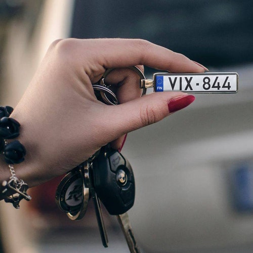 NumberPlateKeyring store logo