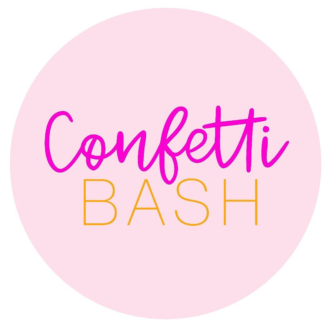 Custom Confetti & Party Decor by ConfettiBashStudio on Etsy