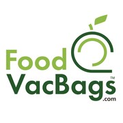 FoodVacBags Jumbo Vacuum Food Sealer Bags - Set of 100 15 x 18