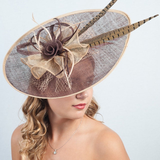 Golden Large Hatinator Lucia Brown/gold 