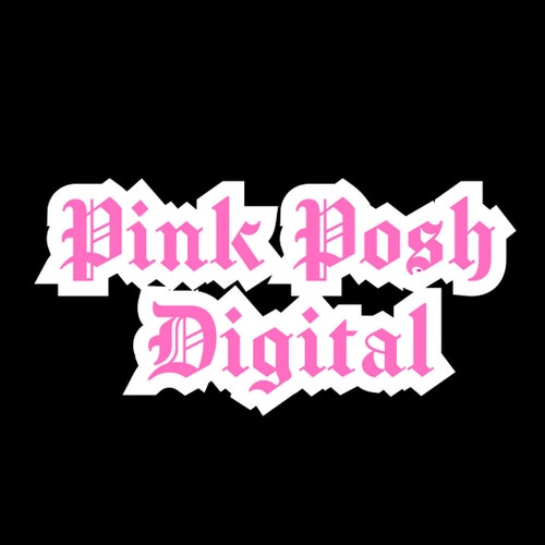 PinkPoshDigital store logo