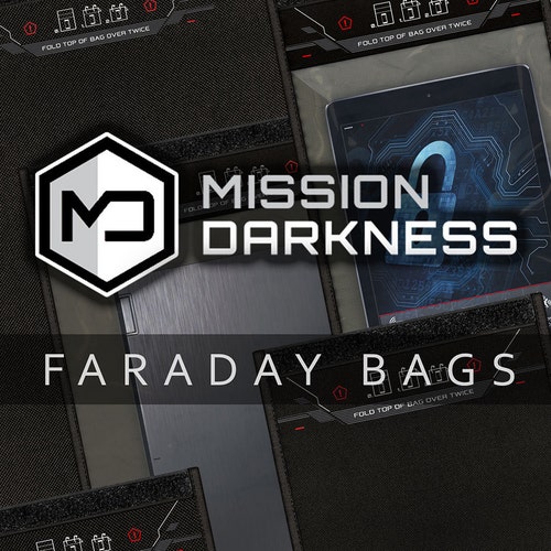 Mission Darkness Faraday Bag for Keyfobs // Anti-hacking Bag for