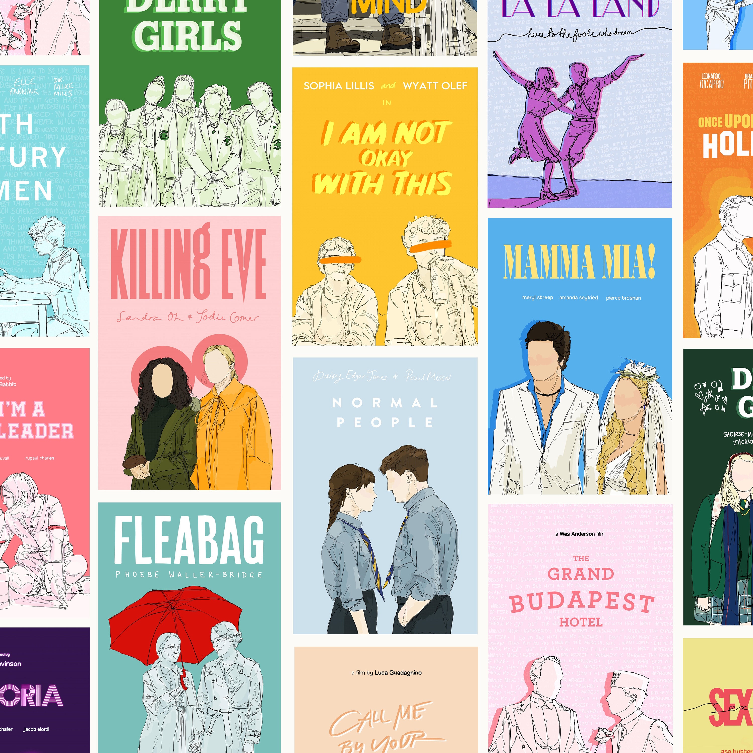 I Am Not Okay With This Tv Show Print Etsy