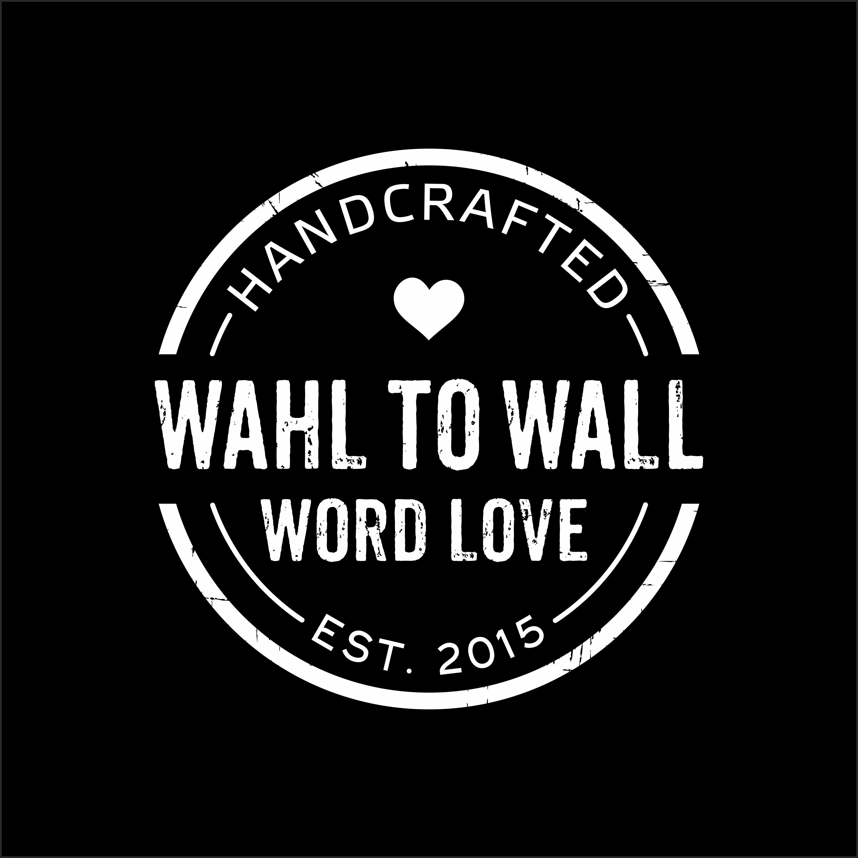 Wood letter sign, vintage letter sign, farmhouse style wooden letter, -  Wahl to Wall Word Love