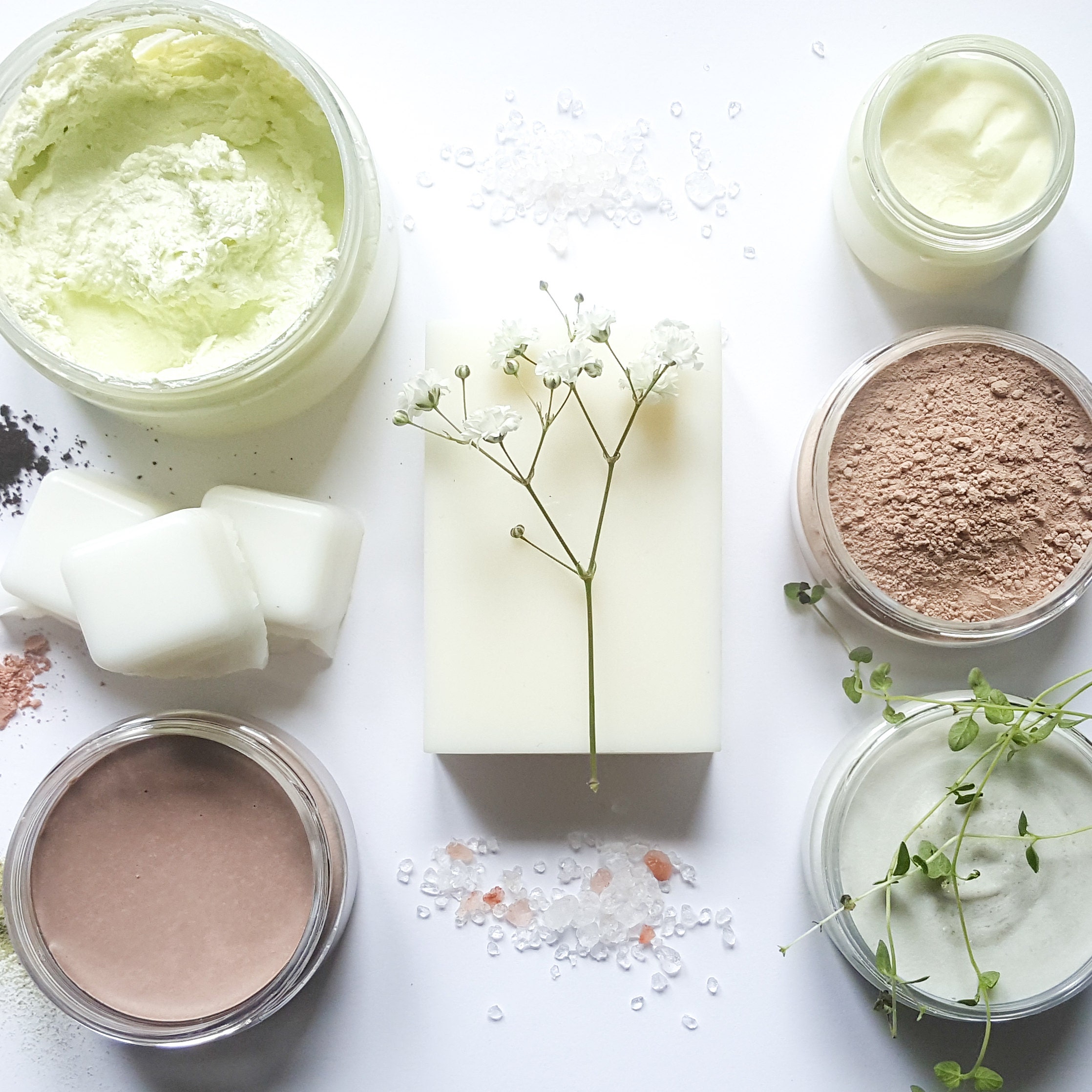 Handmade natural skincare products by Skinspired on Etsy