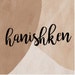 Propriétaire de <a href='https://www.etsy.com/fr/shop/Hanishken?ref=l2-about-shopname' class='wt-text-link'>Hanishken</a>