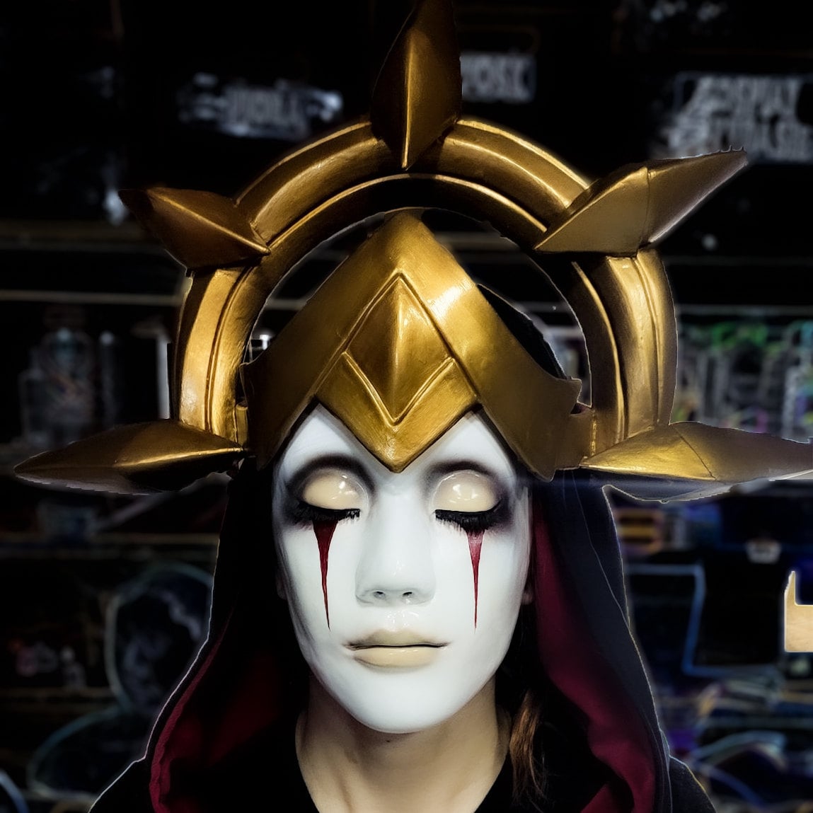 Xayah League Of Legends Cosplay Kostum Gute Qualitat Etsy