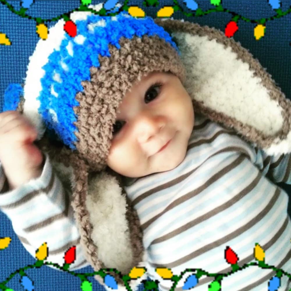 Rainbow Baby Hand knitted Premature Early baby to 6-12 Mths Baby Hat