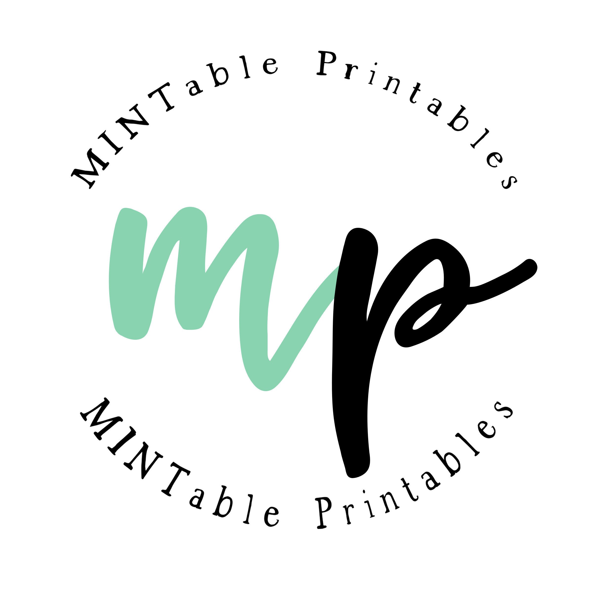 MINTablePrintables - Etsy
