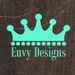 Owner of <a href='https://www.etsy.com/shop/EnvyDesignsTexas?ref=l2-about-shopname' class='wt-text-link'>EnvyDesignsTexas</a>