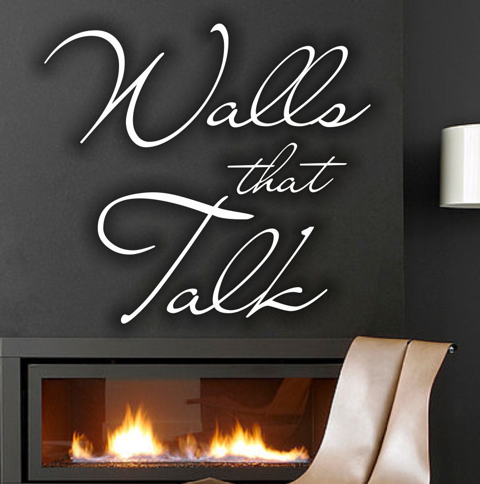 Vinyl Wall Lettering Wall Quotes Custom Decals by WallsThatTalk
