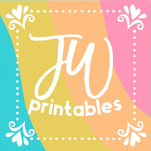 JWPrintables - Etsy