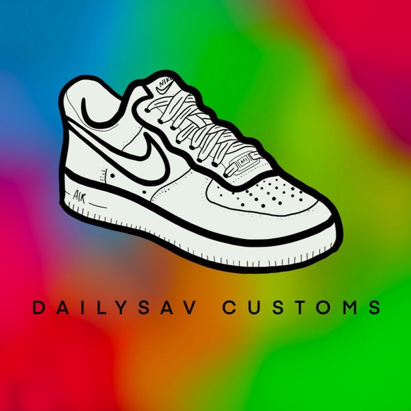custom butterfly air force 1s