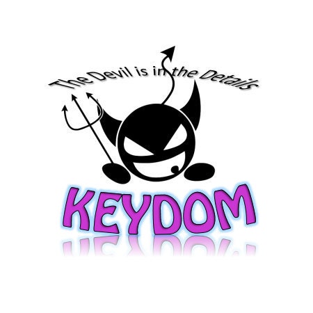 KEYDOM Zinc Alloy Big Keys Set 14Keys
