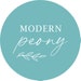 Modern Peony