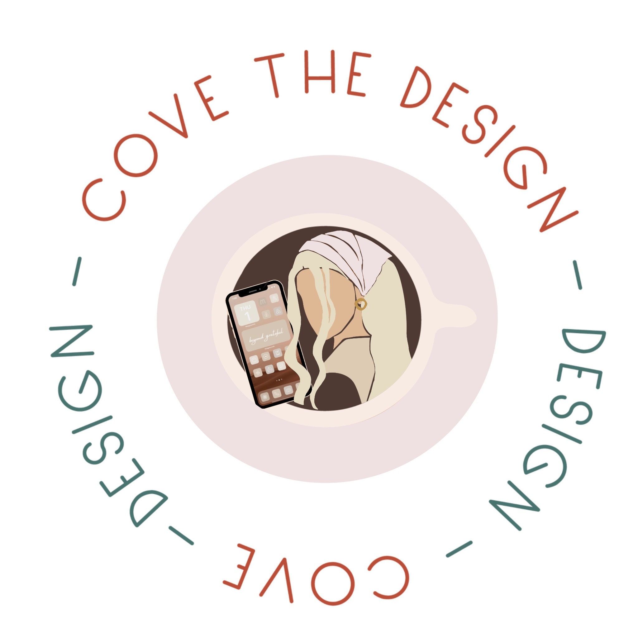 Beautiful iOS14 App Icons by CoveTheDesign on Etsy