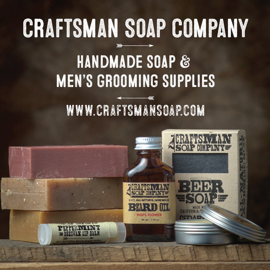 Natural Goods Handcrafted In California By Craftsmansoapco On Etsy