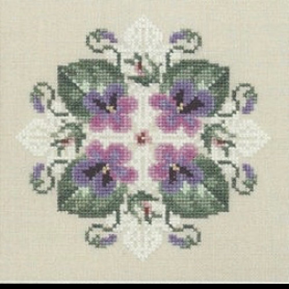 Clearance From the Heart Counted Cross Stitch Chart by Poppy Kreations