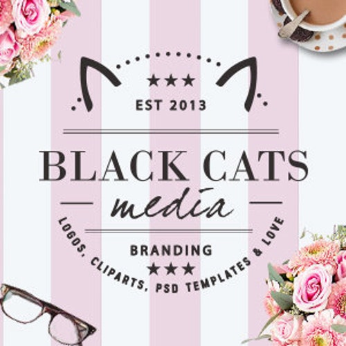 BlackCatsMedia store logo