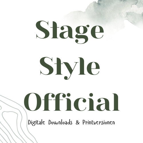 StageStyleOfficial Etsy.de