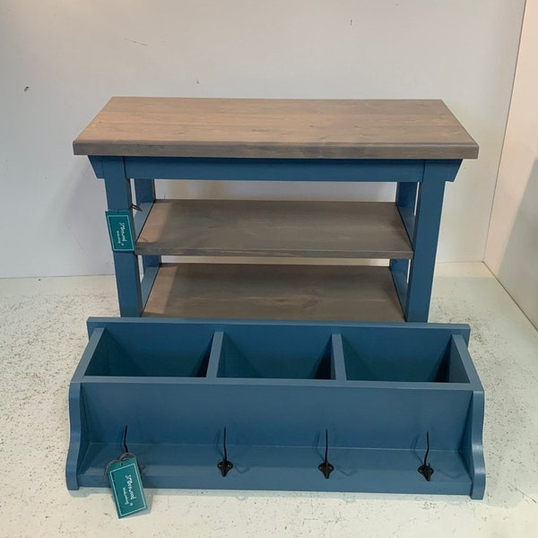 32 Inch Coat Rack Shelf in Your Choice of Colors - Etsy