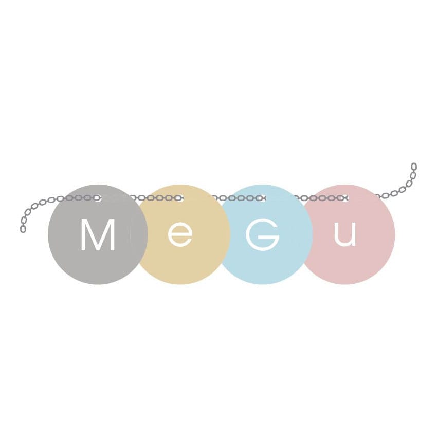 Megu's Attic Monogram Disc Necklace