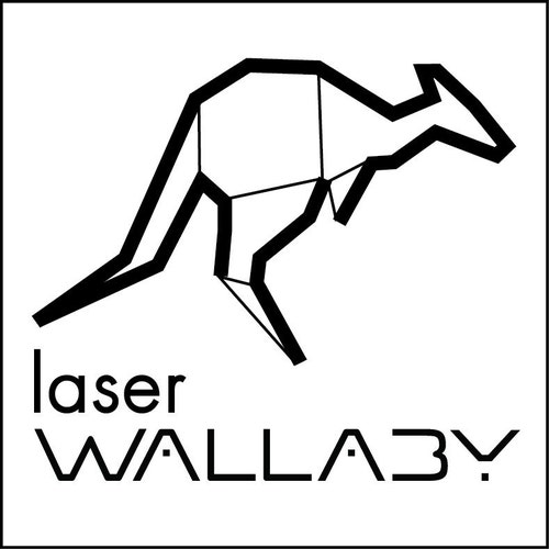 LaserWallaby store logo