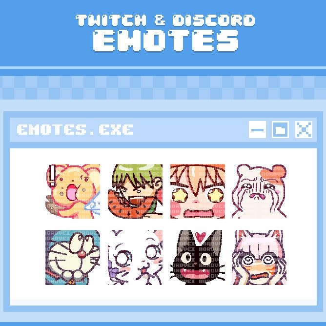 Pixel-Art Discord Emotes by Noah on Dribbble