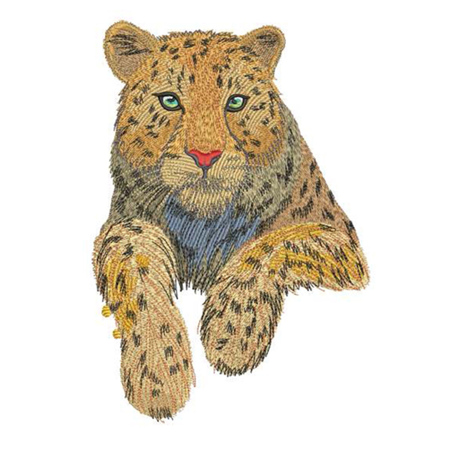 Leopard Animal Machine Embroidery Design / Wild Animal / Leopard / Zoo  Animal -  Canada