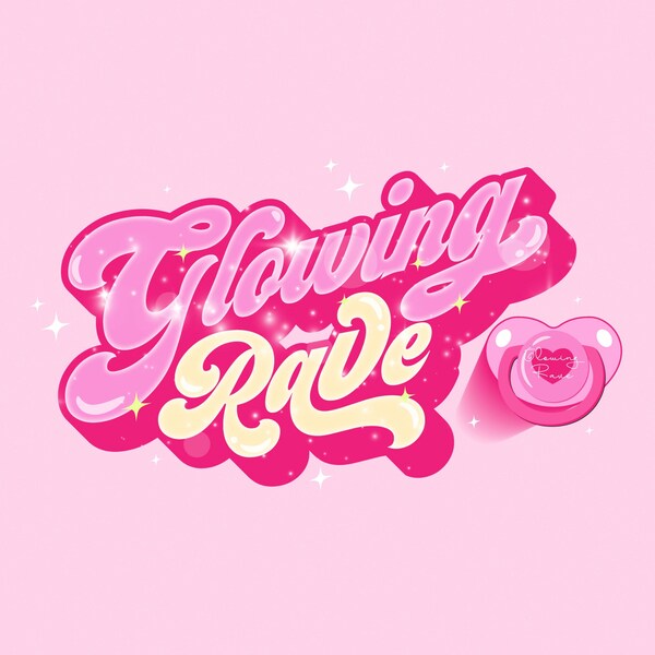 Stitch Couple Rave LED Pacifier Perler Necklace - Etsy