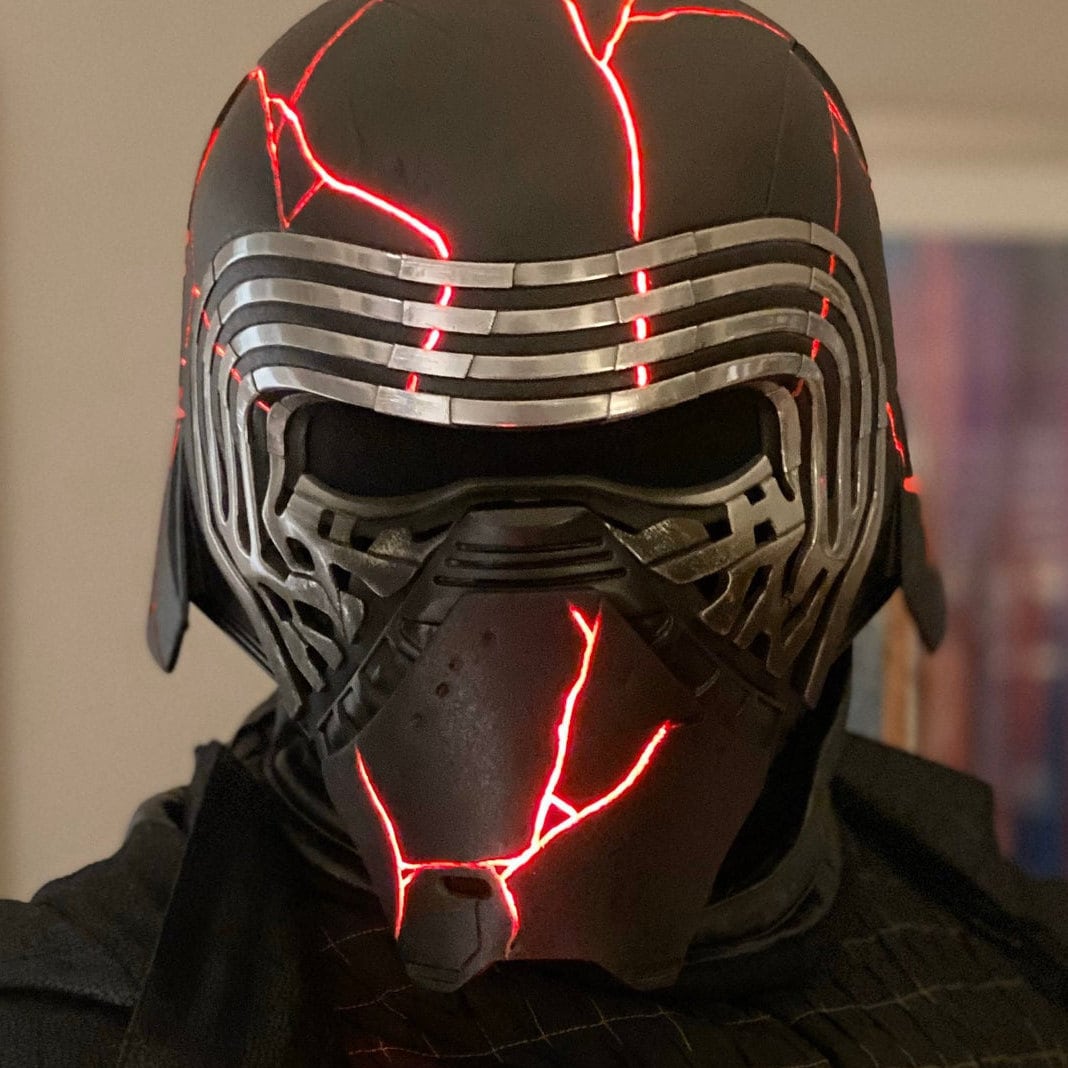 vuilnis Noord elektrode Kylo ren aflevering 9 helm UNFINISHED kit - Etsy België